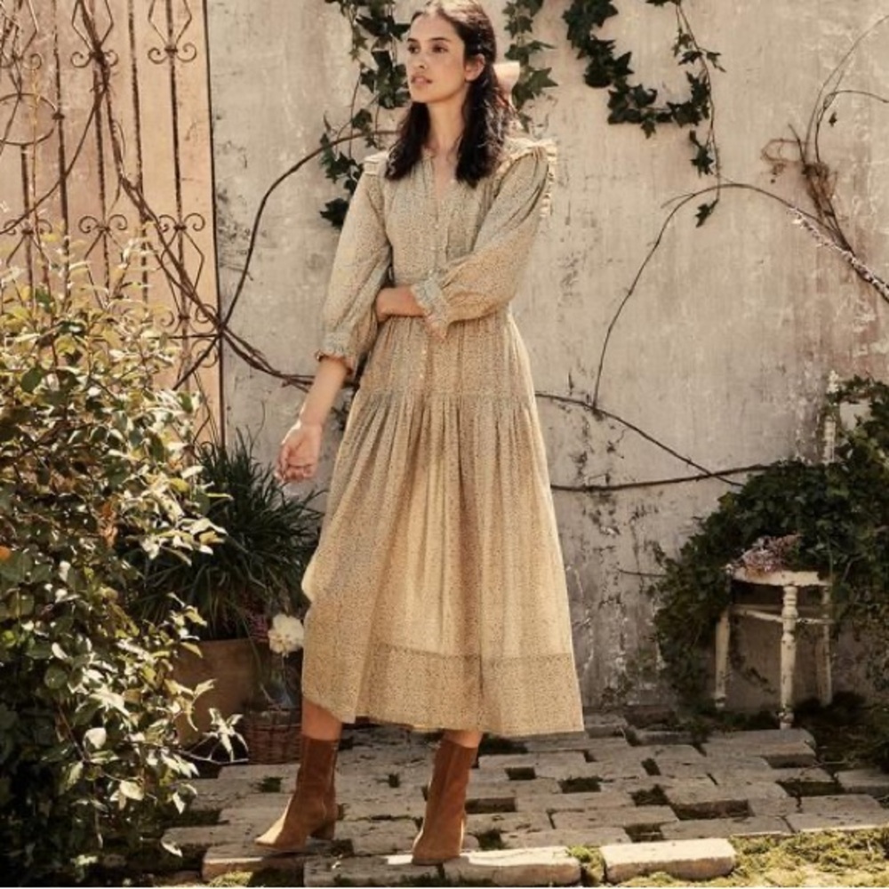 Dôen Monet Dress California Wildflower XS EUC
